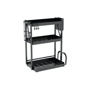 3-Tier Multi-Functional Foldable Metal Storage Unit