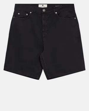 AKJANIC GARMENT DYED SHORTS - Caviar