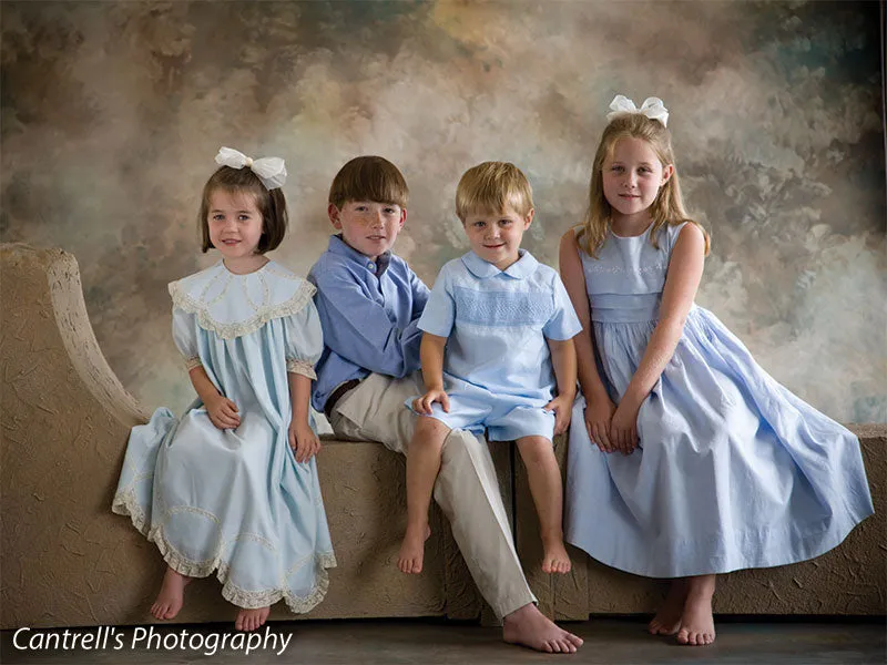 Almond Creme Hand Painted Backdrop