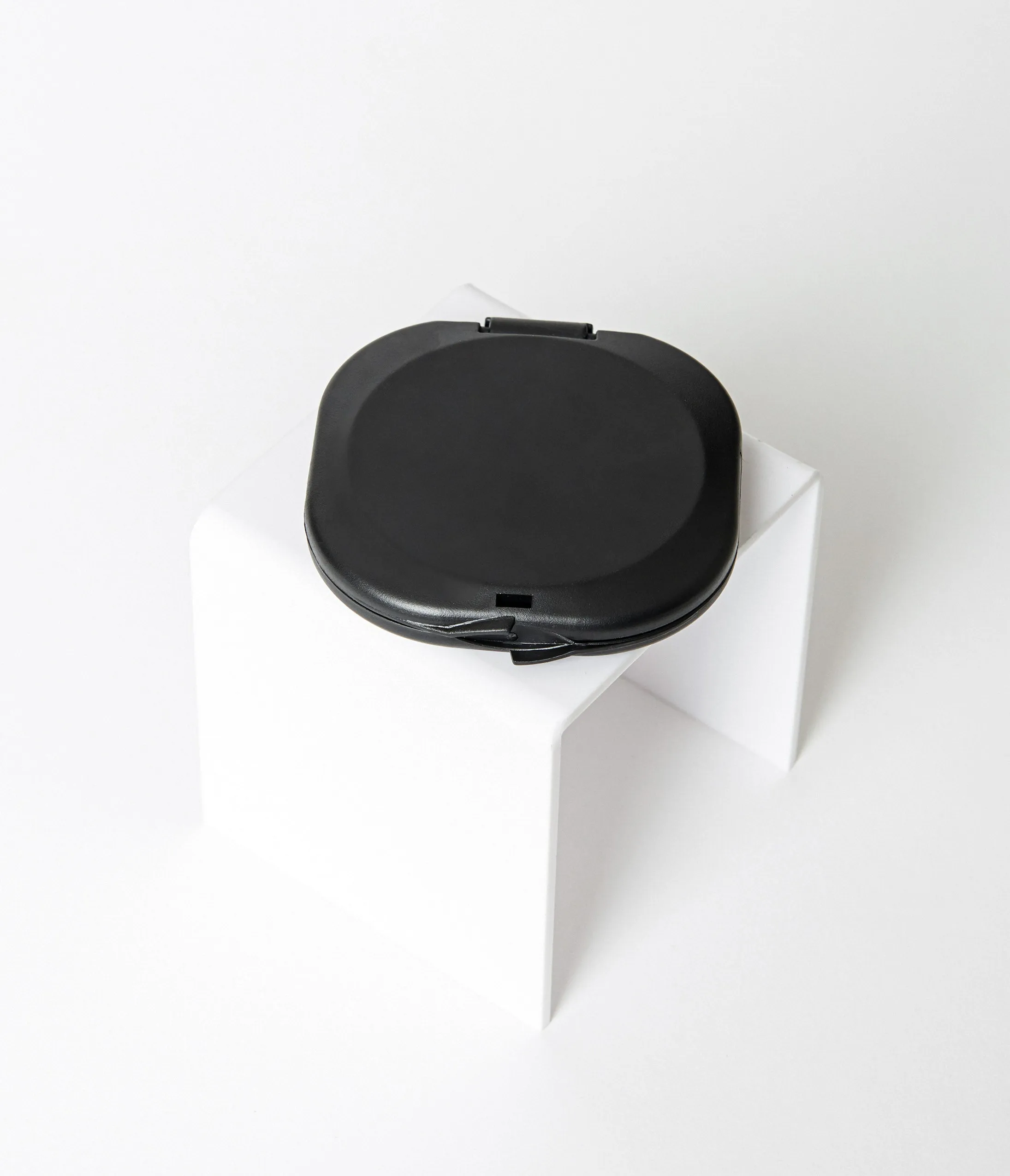 Black Dream Girl Compact Mirror