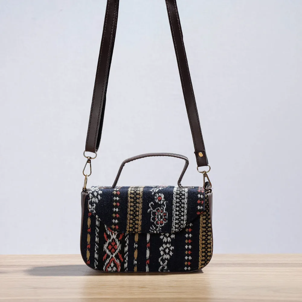 Blue - Kutch Handcrafted Woven Cotton Sling Bag