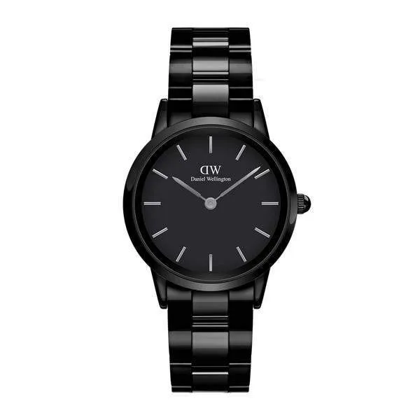 Daniel Wellington Iconic Link Black Ceramic Watch 32mm