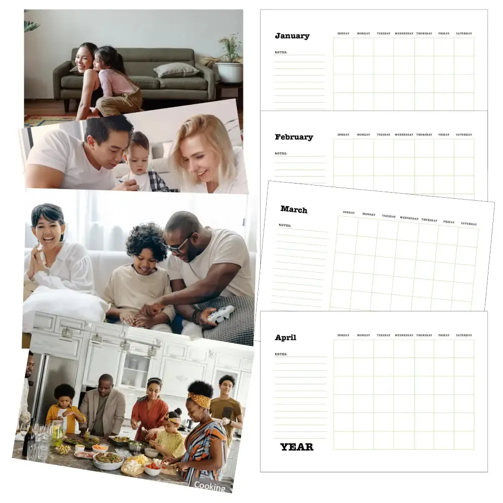 Family Goals Calendar PLR