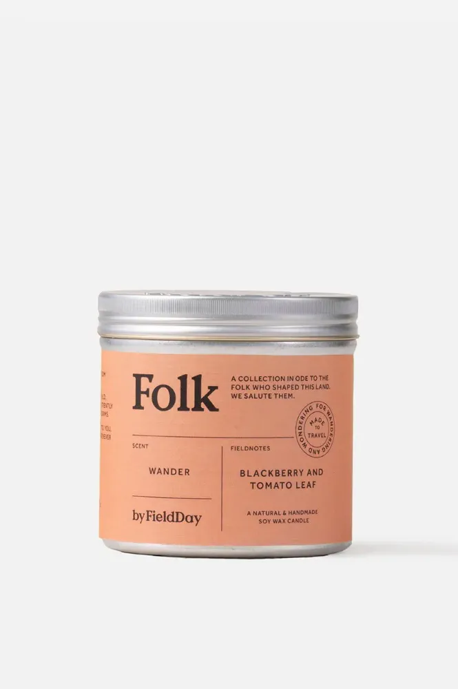 FieldDay Wander Folk Tin Candle