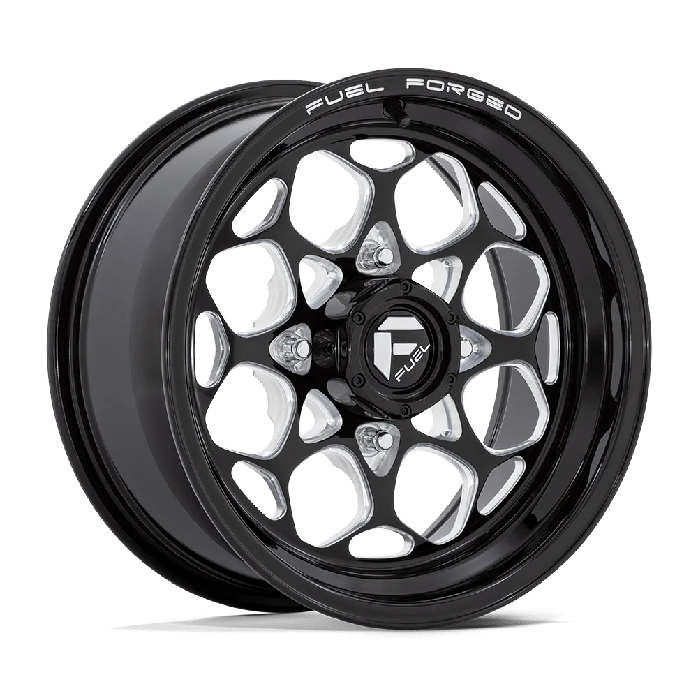 Fuel UTV FV400 Scepter UTV 15X7 4X156 10mm Gloss Black Milled