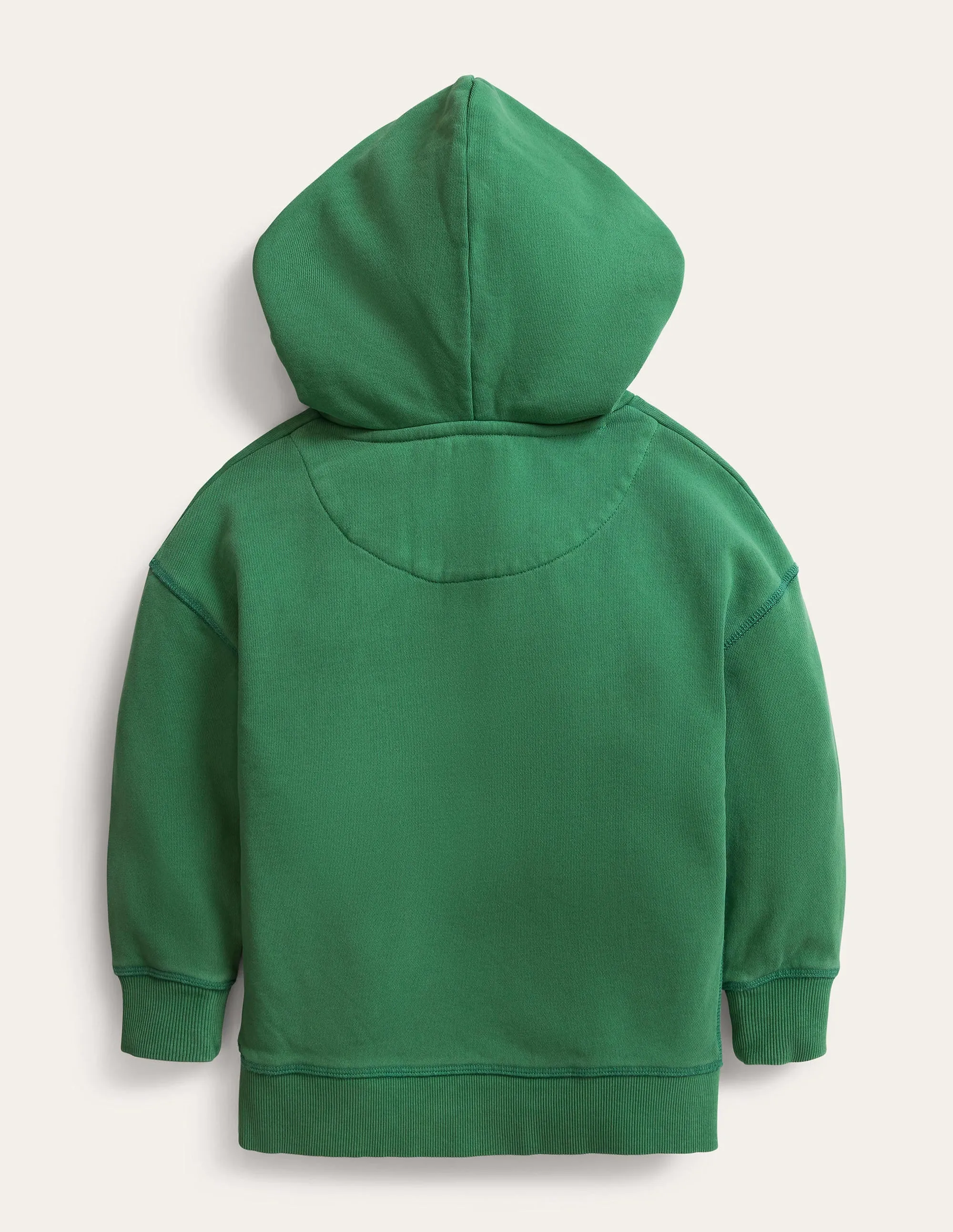 Garment Dye Hoodie-Deep Grass Green