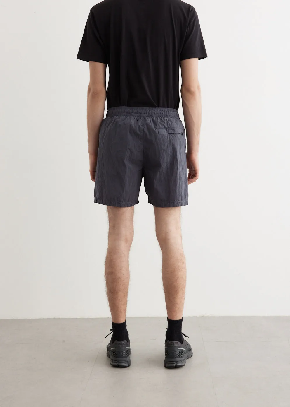 Garment Dyed Iridescent Swim Shorts