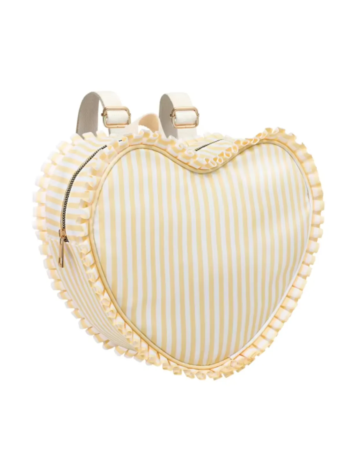 Girls Adorable Gingham Heart  Backpack