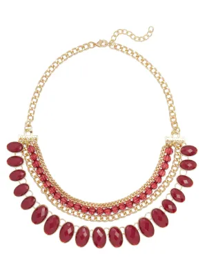 Gold-Tone Statement Necklace