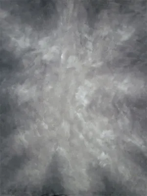 Gray Tips Hand Painted Photo Backdrop