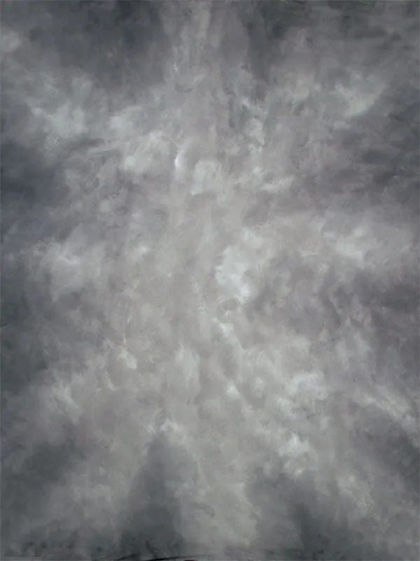Gray Tips Hand Painted Photo Backdrop