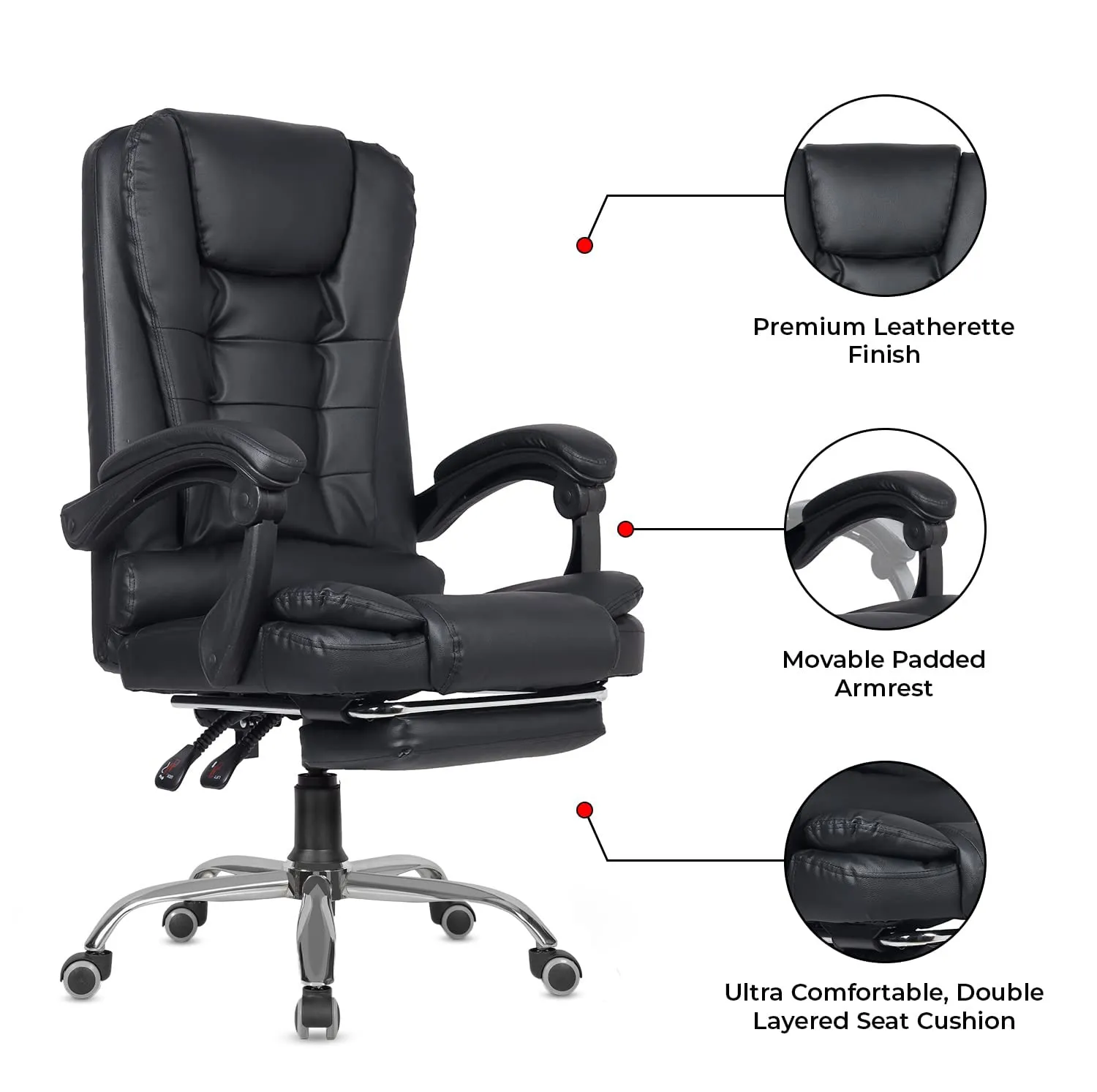 Green Soul Urbane Pro Leatherette Executive Chair