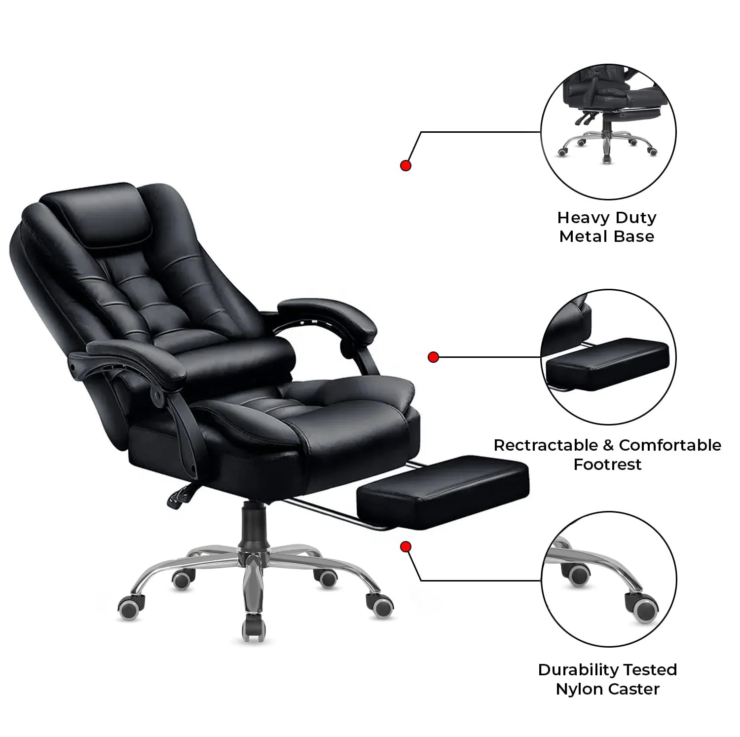Green Soul Urbane Pro Leatherette Executive Chair