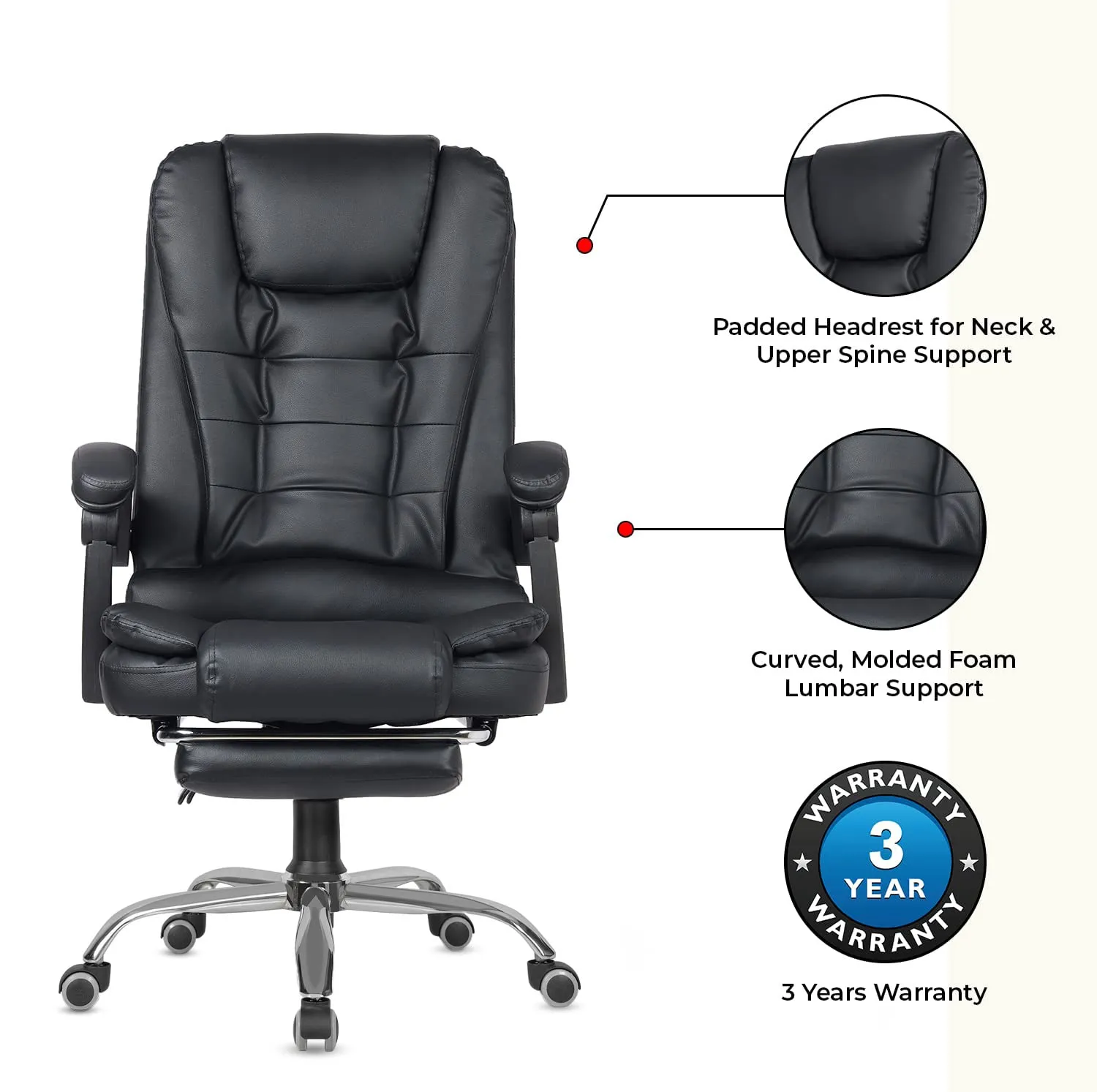 Green Soul Urbane Pro Leatherette Executive Chair