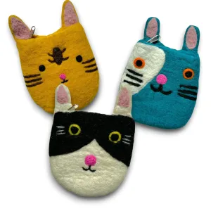 Handmade Nepalese Kitty Pouches