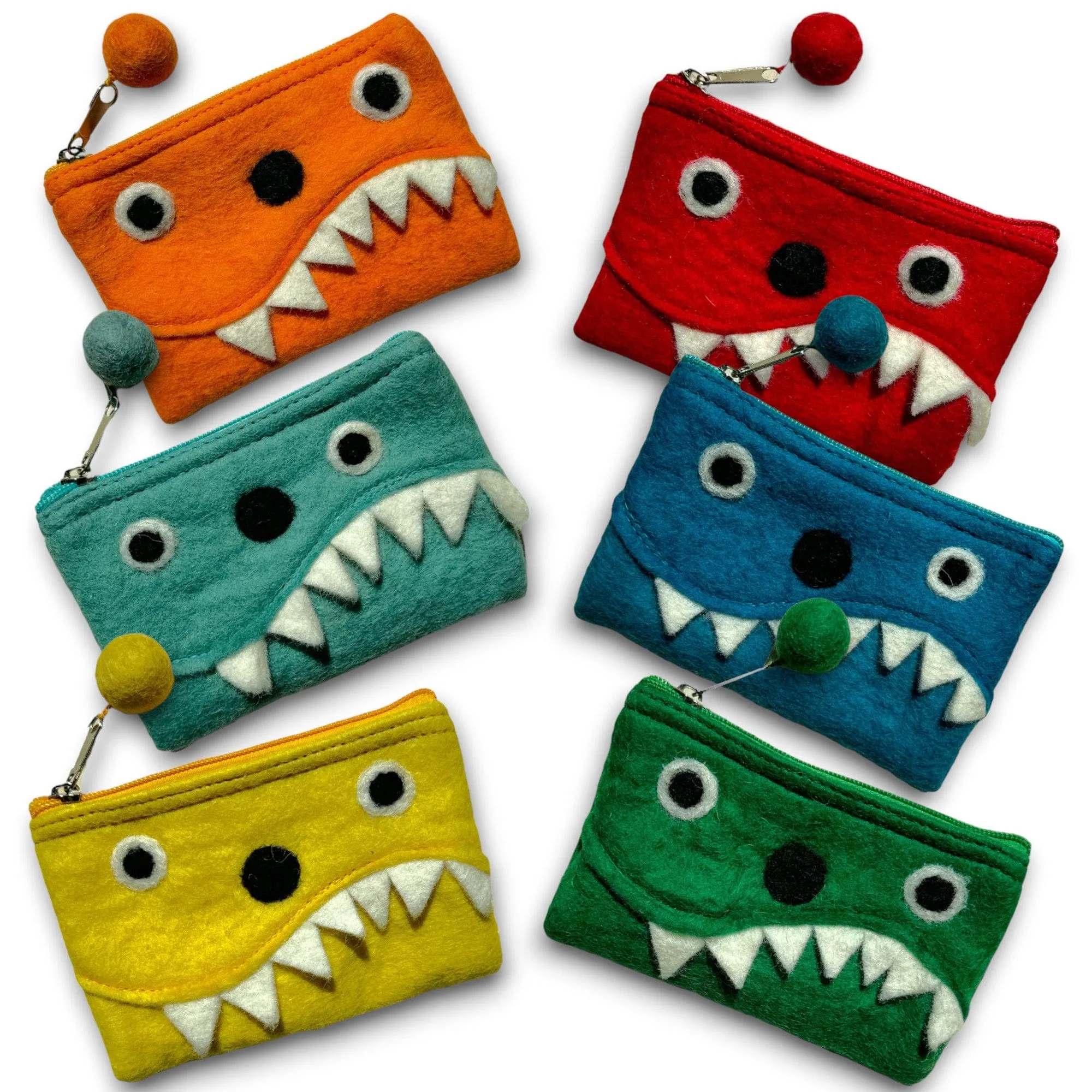 Handmade Nepalese Monster Pouches