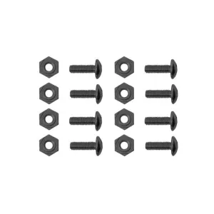 HardPoint® 4M12mm Screw and Nut Set (Pack of 8)