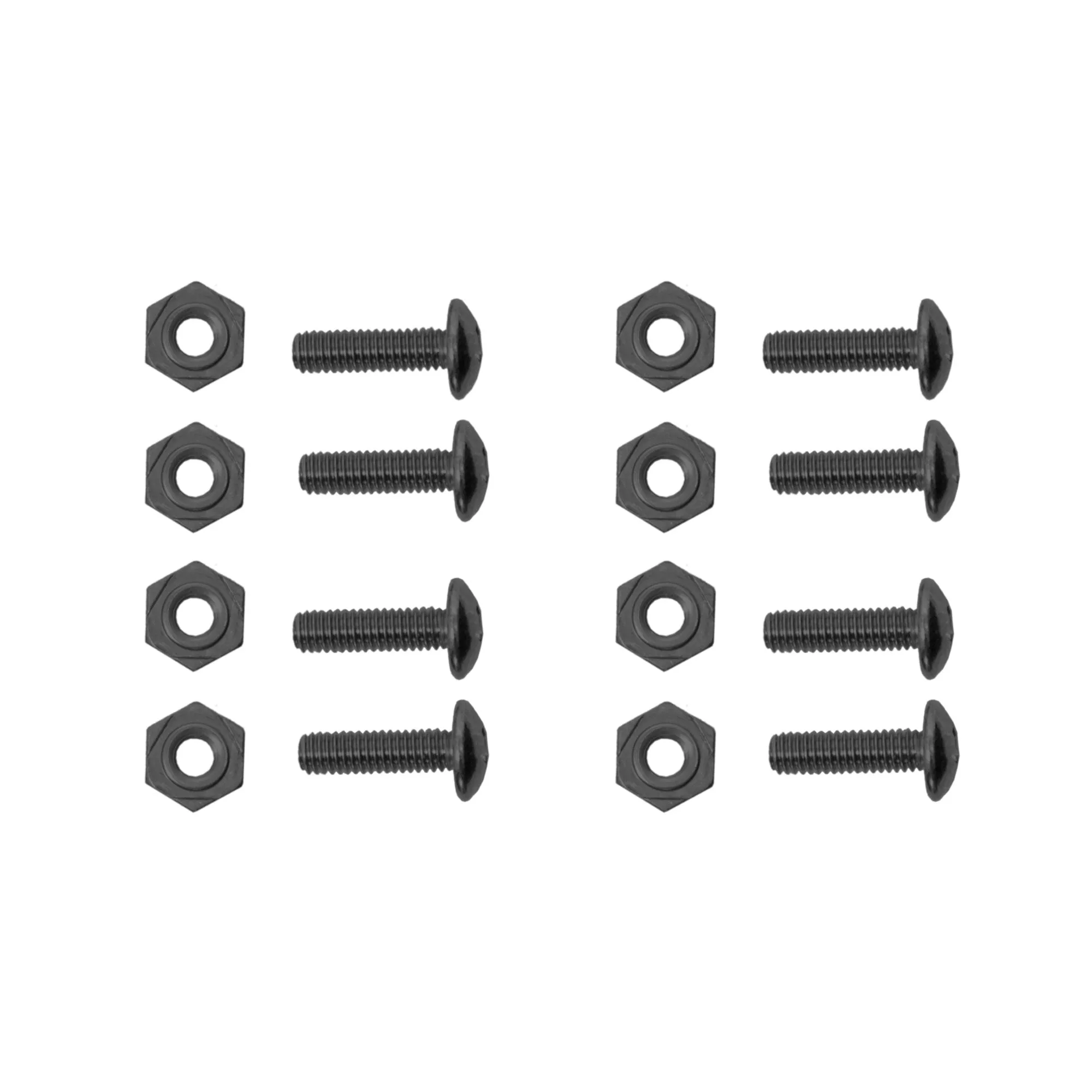 HardPoint 4M15mm Screw and Nut Set (Pack of 8)