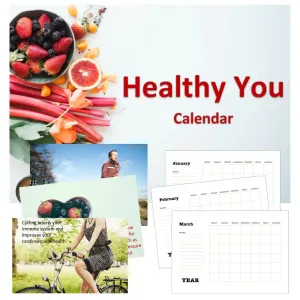Healthy You Calendar PLR