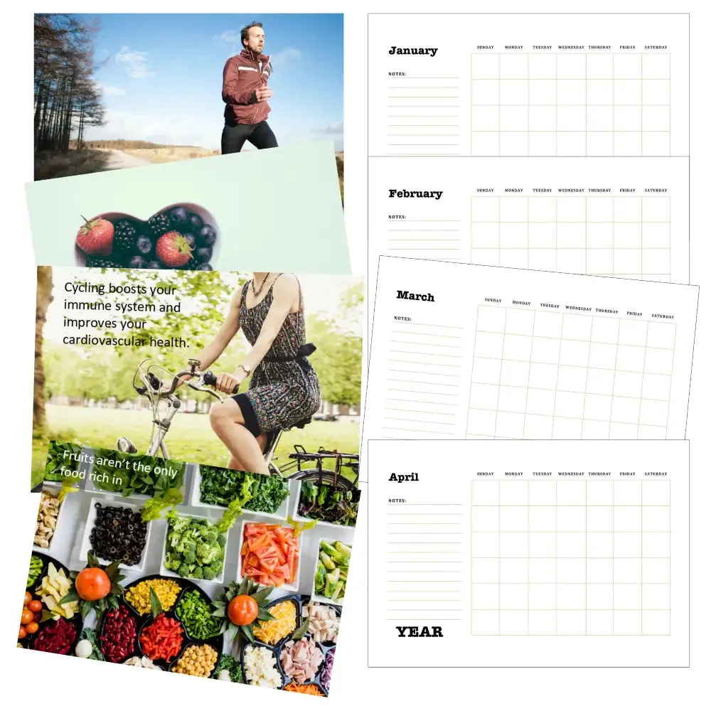 Healthy You Calendar PLR