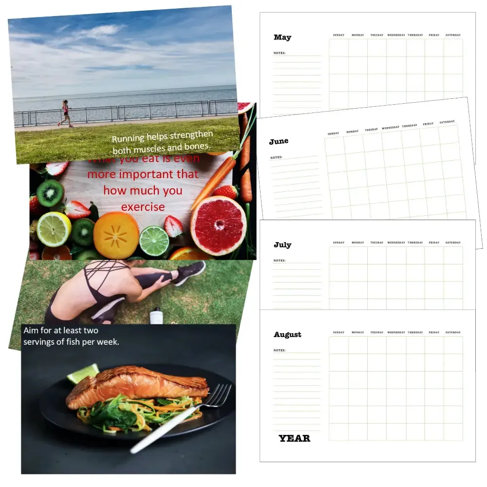 Healthy You Calendar PLR