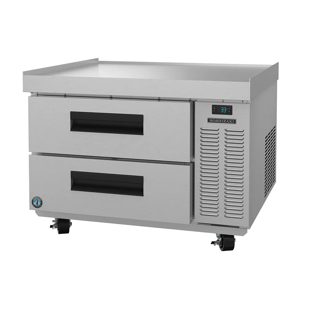 Hoshizaki CR36A 36.5" Steelheart Series Stainless Steel Chef Base with 2 Drawers, 115v