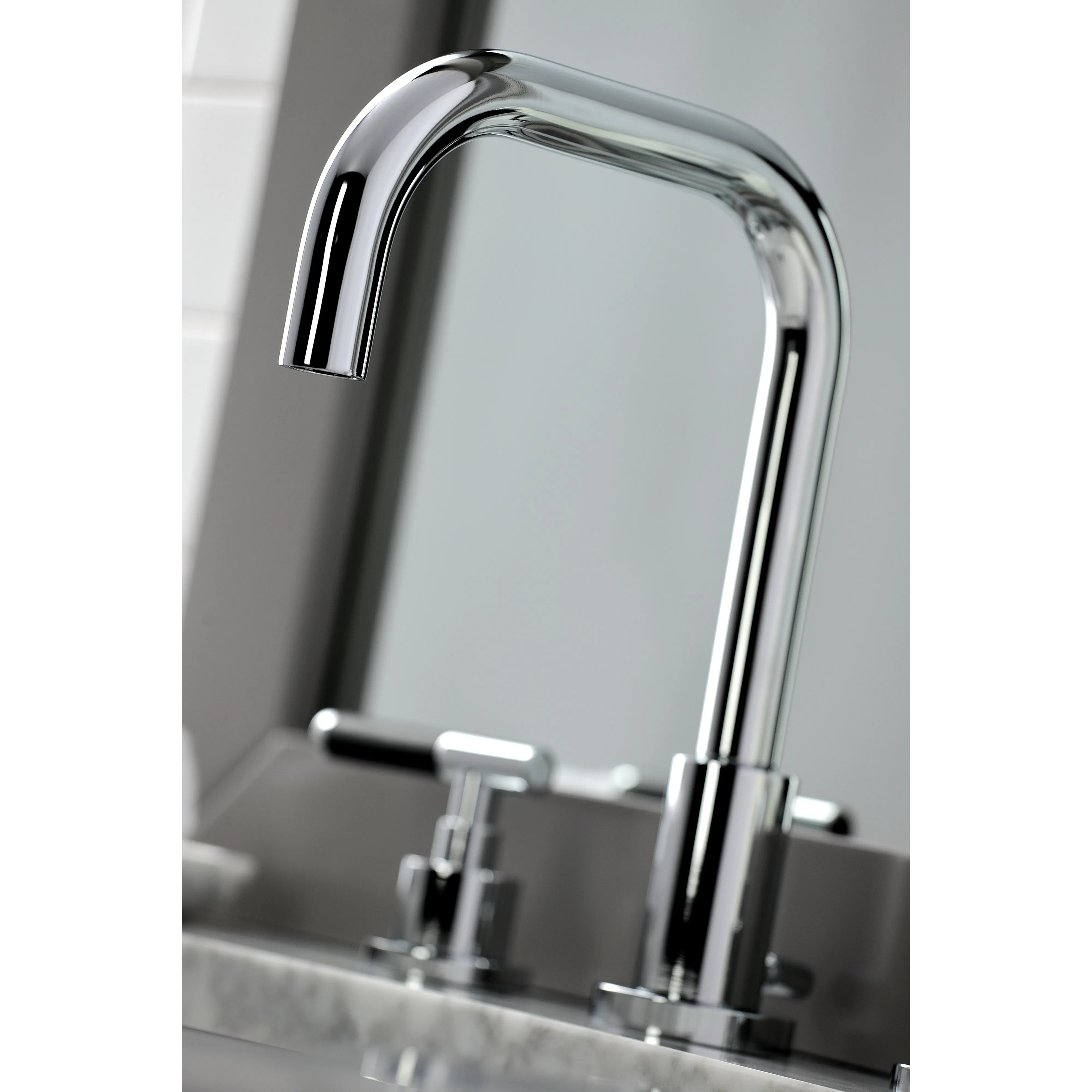 Kaiser Widespread Bathroom Faucet with Brass Pop-Up