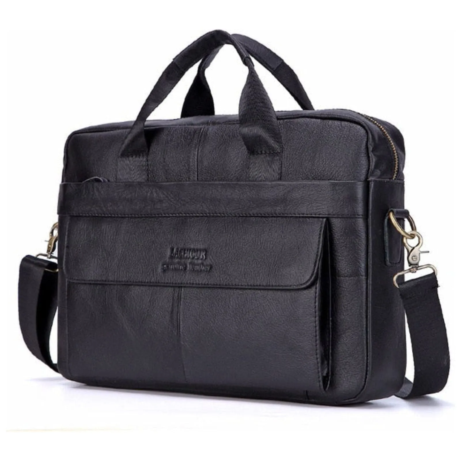 Karsten Tasche - Echtes Leder Laptop Business Reisetasche