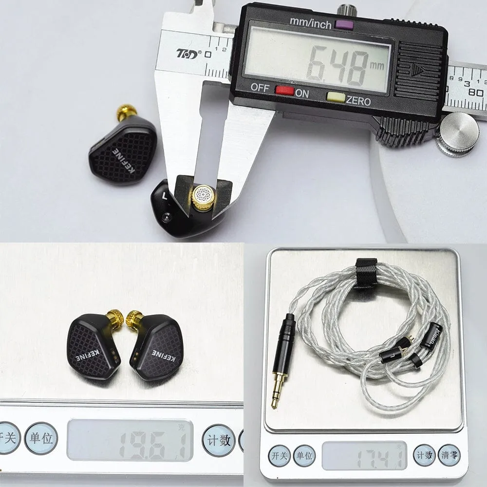 KEFINE Klean 10mm DLC Diaphragm Dynamic Driver IEM