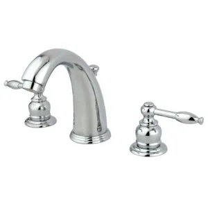Kingston Brass GKB981KL Widespread Bathroom Faucet, Polished Chrome