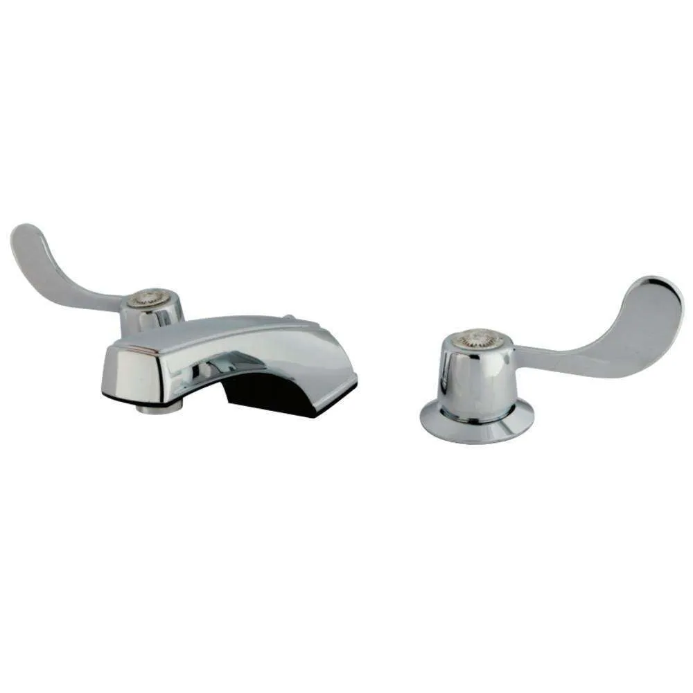 Kingston Brass KB931LP Widespread Bathroom Faucet, Polished Chrome