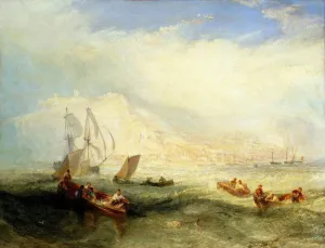 Line Fishing, Off Hastings - Art Prints