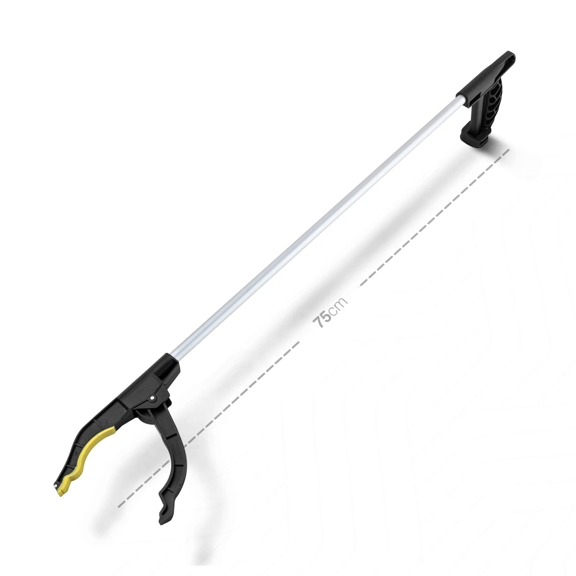 Litter Picker Ergonomic Long Reach Handle 30 Inch Garden Tool - Magnetic Pick Up
