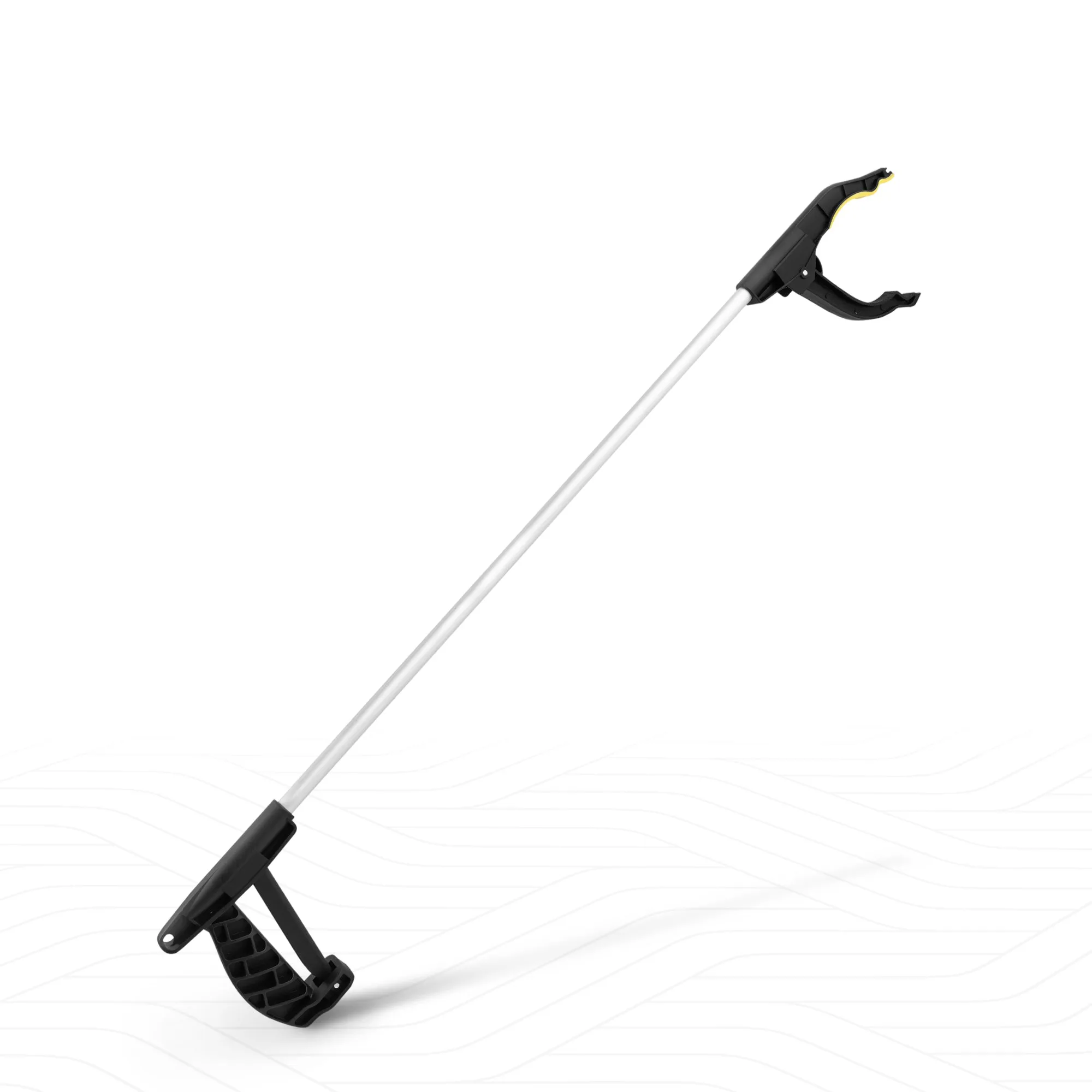 Litter Picker Ergonomic Long Reach Handle 30 Inch Garden Tool - Magnetic Pick Up