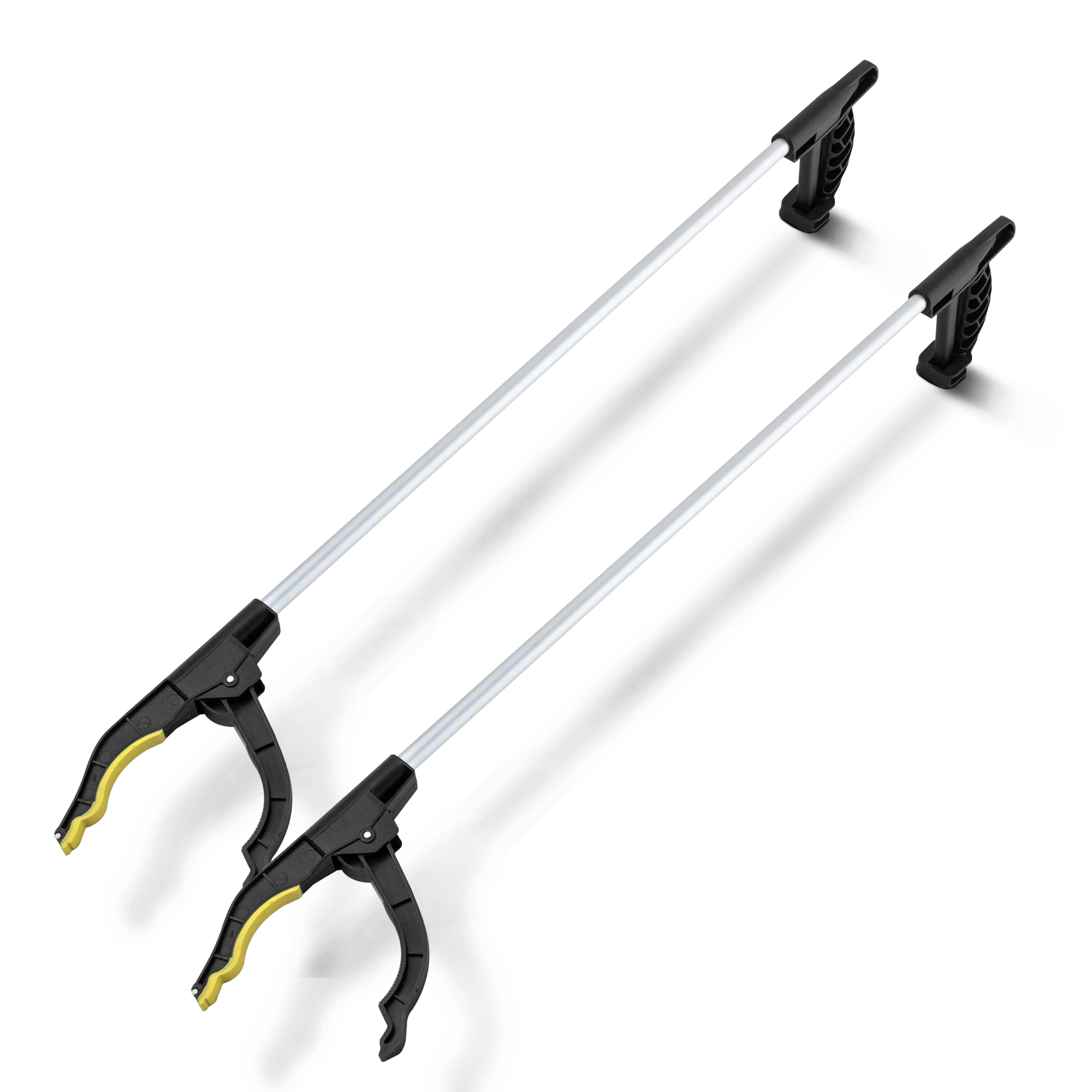 Litter Picker Ergonomic Long Reach Handle 30 Inch Garden Tool - Magnetic Pick Up