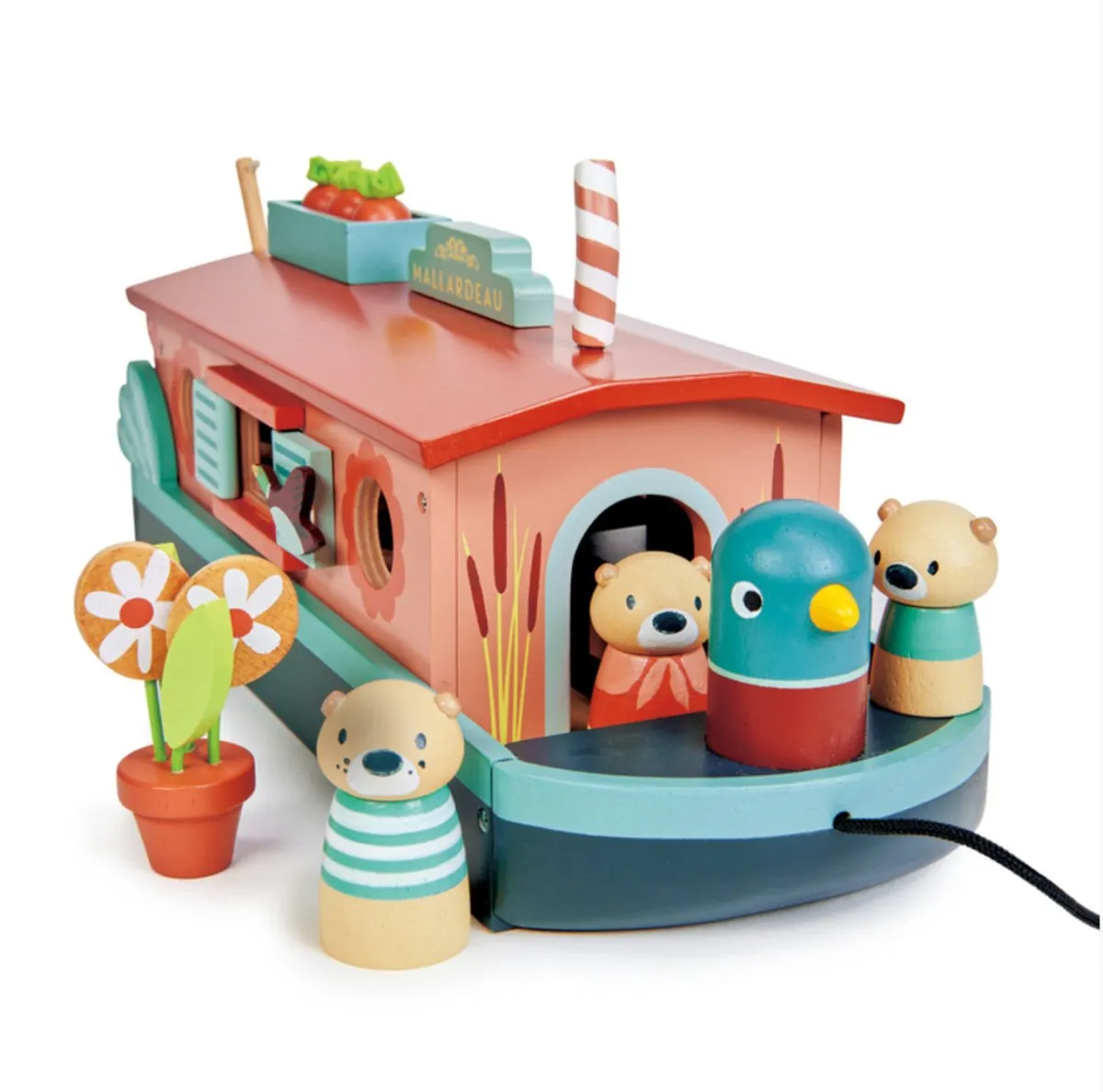 Little Otter Canal Boat - Tender Leaf Toys