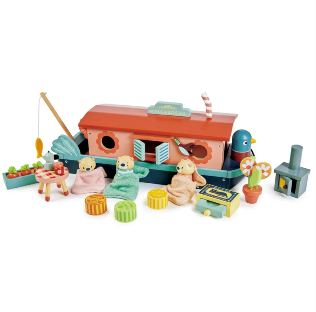 Little Otter Canal Boat - Tender Leaf Toys