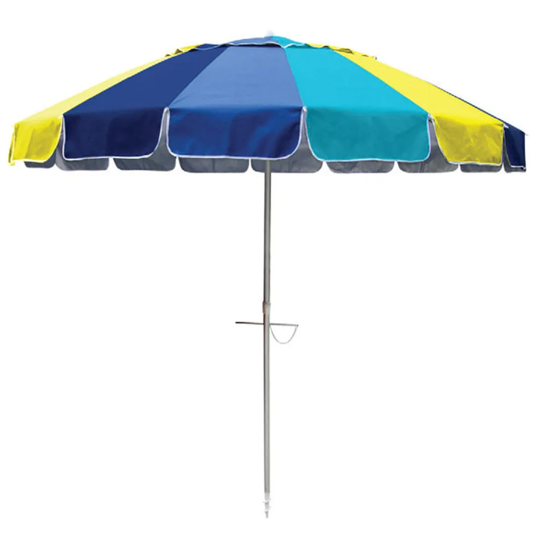Masquerade 240cm Beach Umbrella - Marine