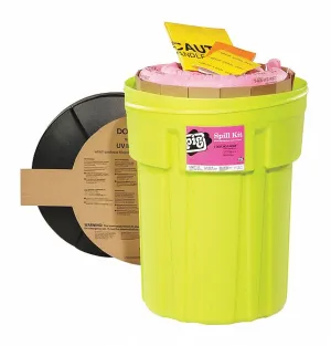 New Pig Spill Kit/Station, Drum, Chemical, Hazmat, 21 gal - KIT310