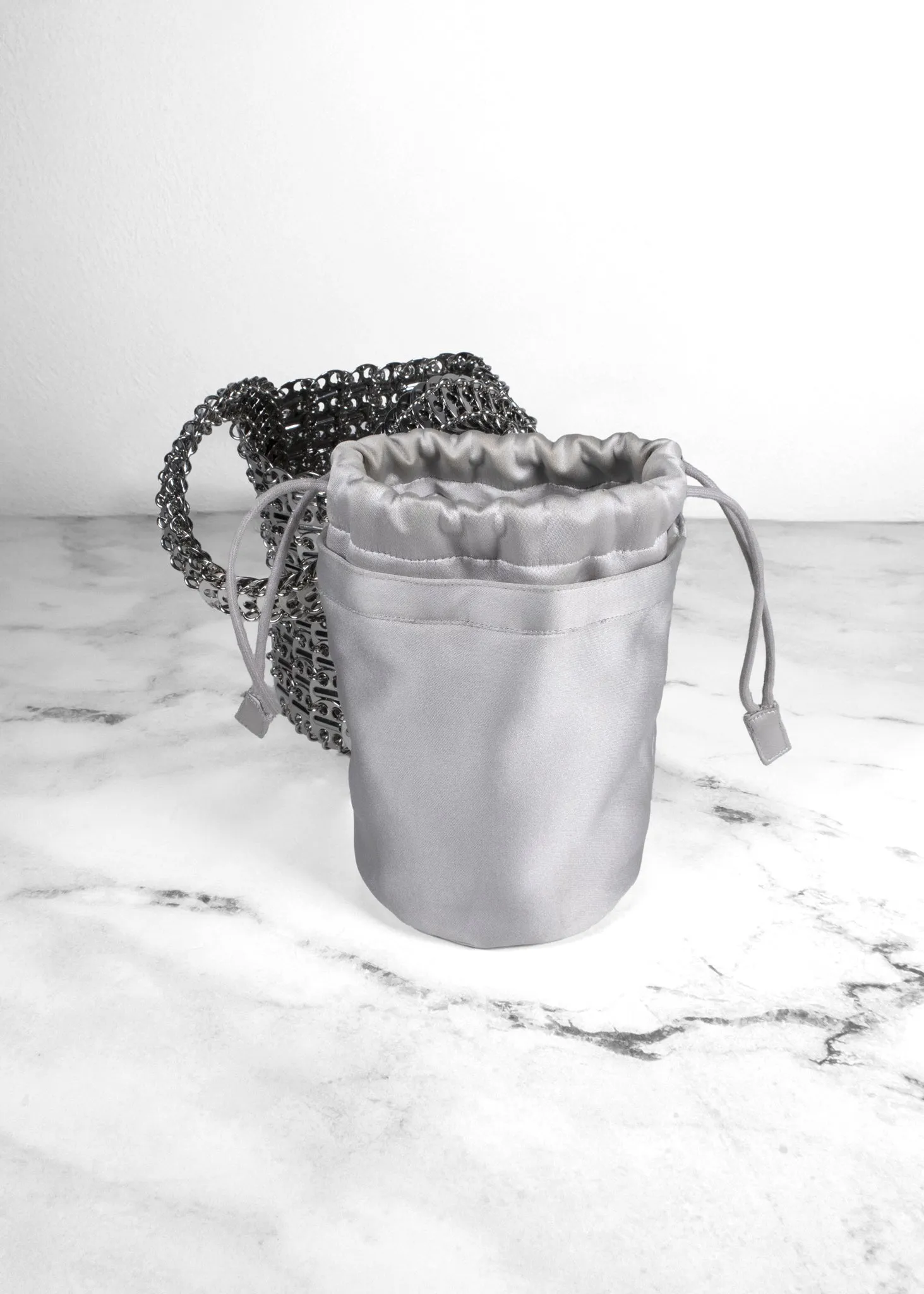 Paco Rabanne 1969 Disc-Detailed Bucket Bag
