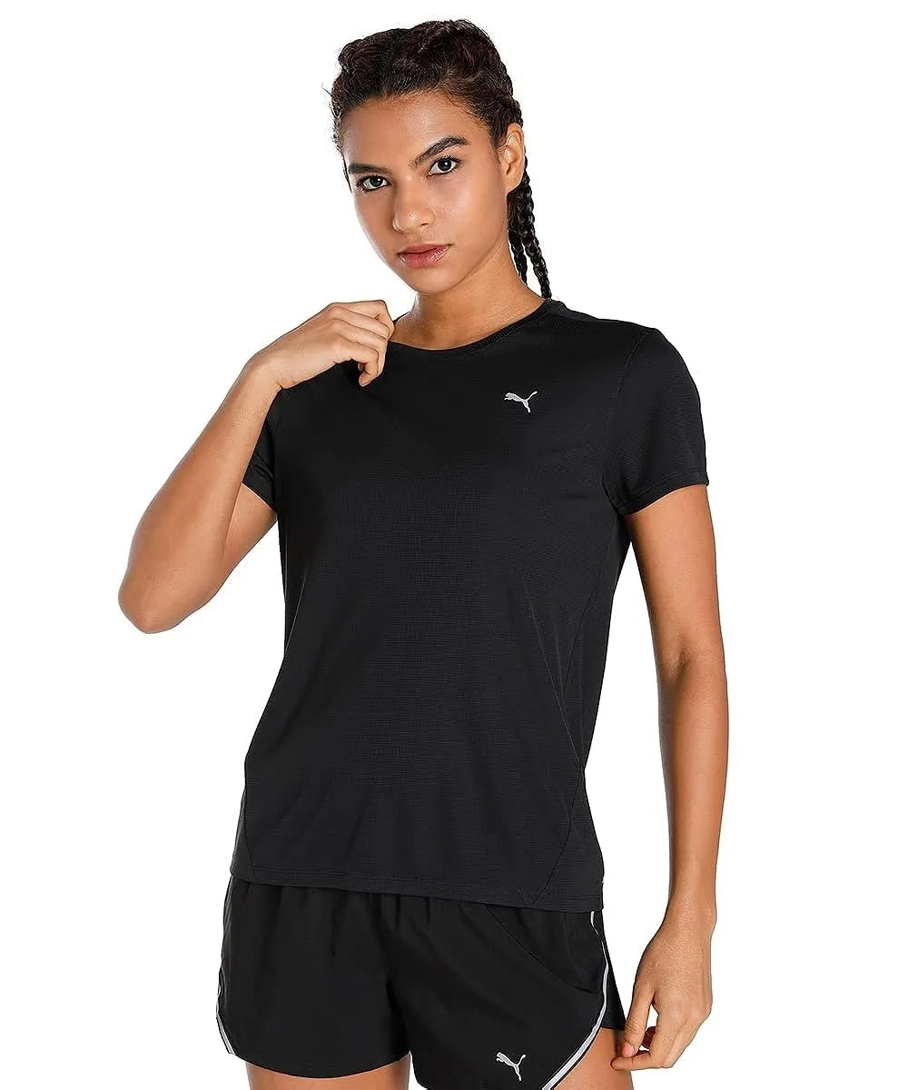 RUN FAVORITE SS TEE W PUMA Black