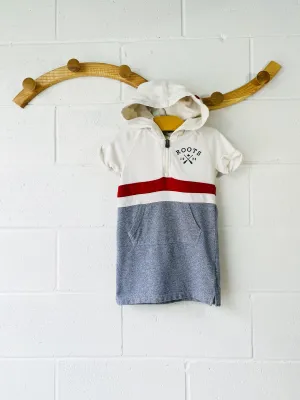 Short Sleeve Hoodie Dress, 2 years