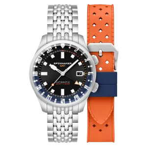 Spinnaker Bradner GMT Automatic Night Shadow Men's Watch SP-5121-66