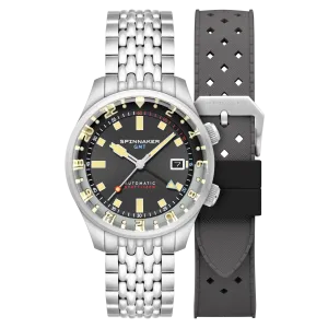 Spinnaker Bradner GMT Automatic Uniform Grey Men's Watch SP-5121-33