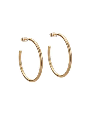 The Iconic Gold Hoop - Large