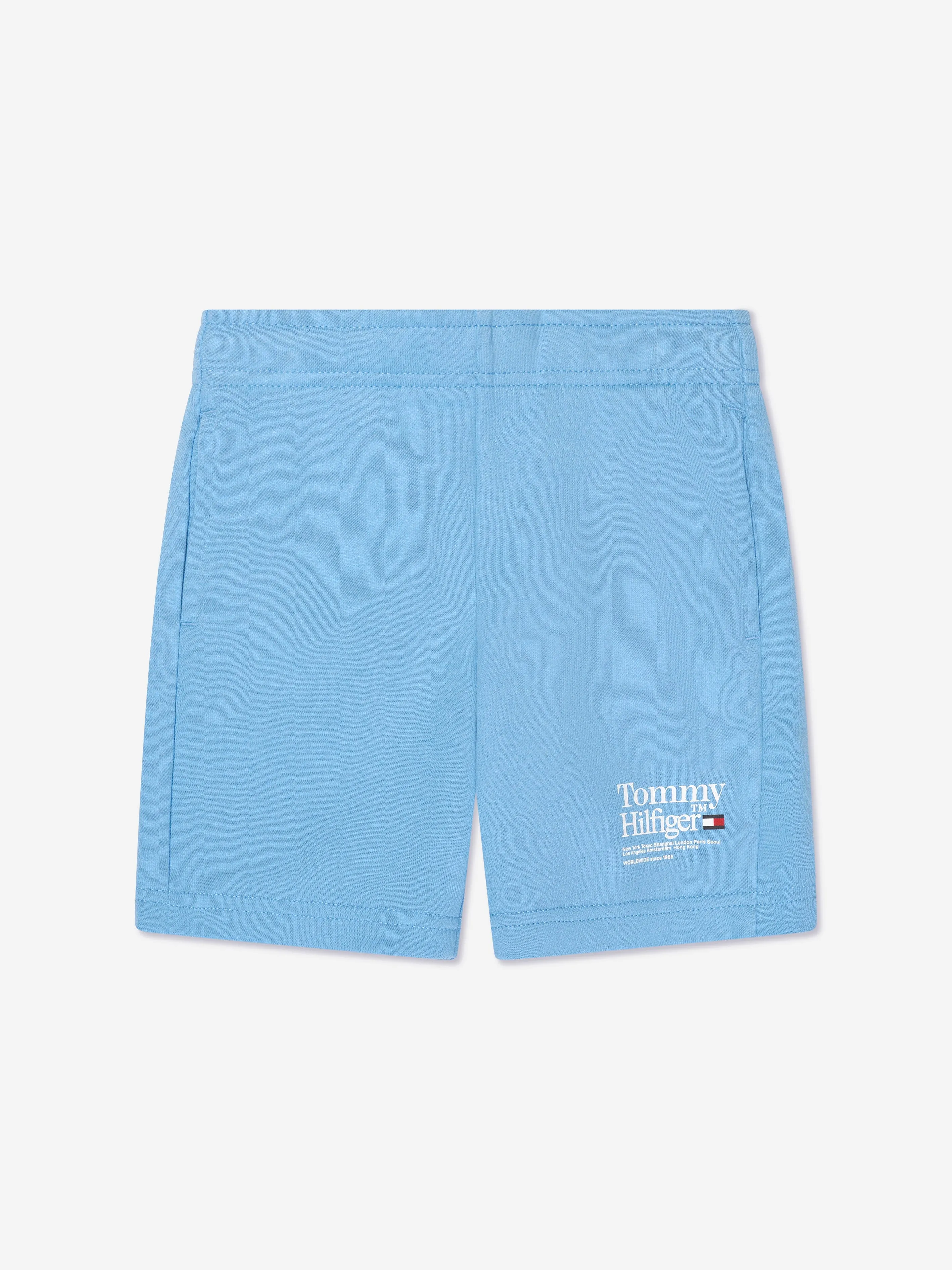 Tommy Hilfiger Boys Timeless Sweat Shorts in Blue