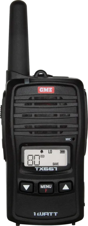 TX667 1 Watt UHF CB Handheld Radio | GME