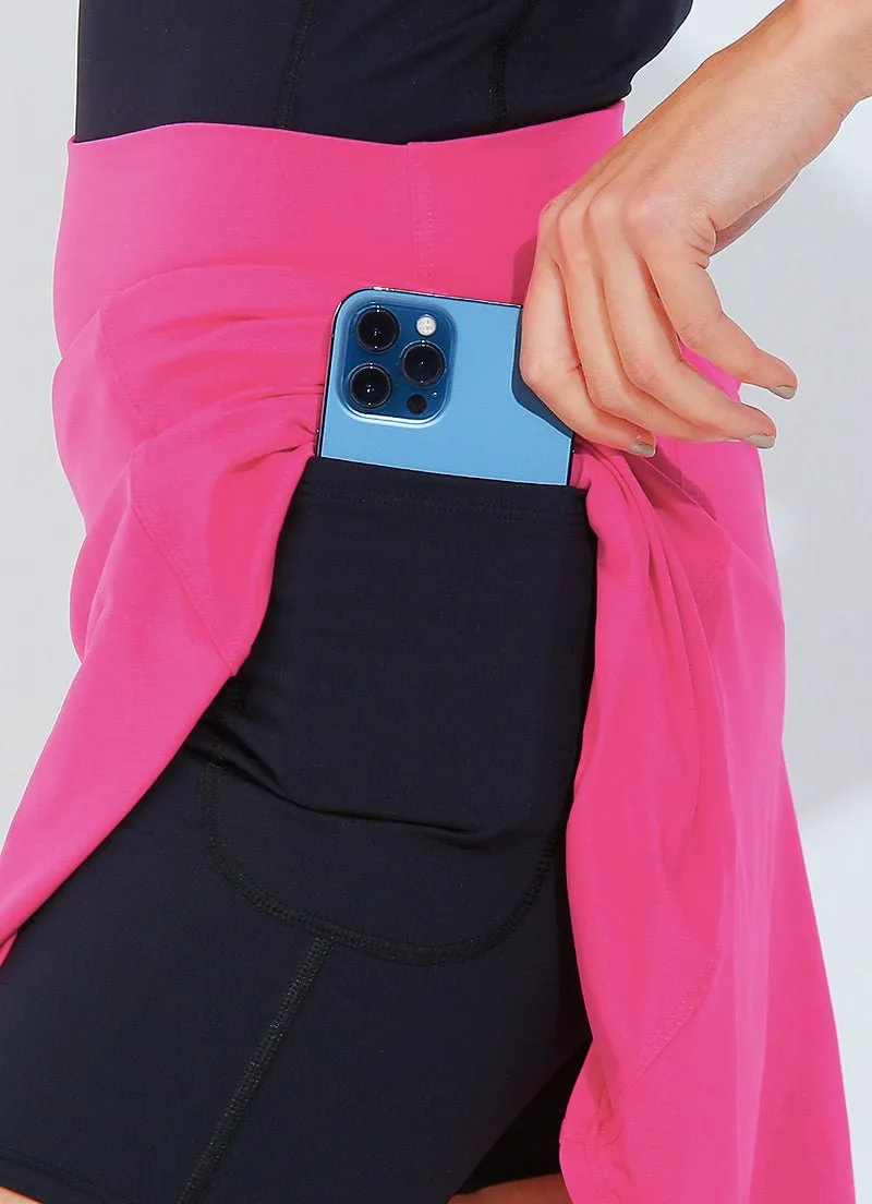 Ultimate Skirt / Skort (Pink Power) 17"