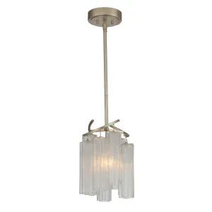 Victoria 11 in. Pendant Light Gold Finish