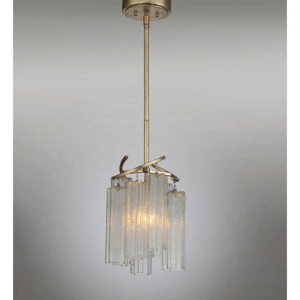 Victoria 11 in. Pendant Light Gold Finish